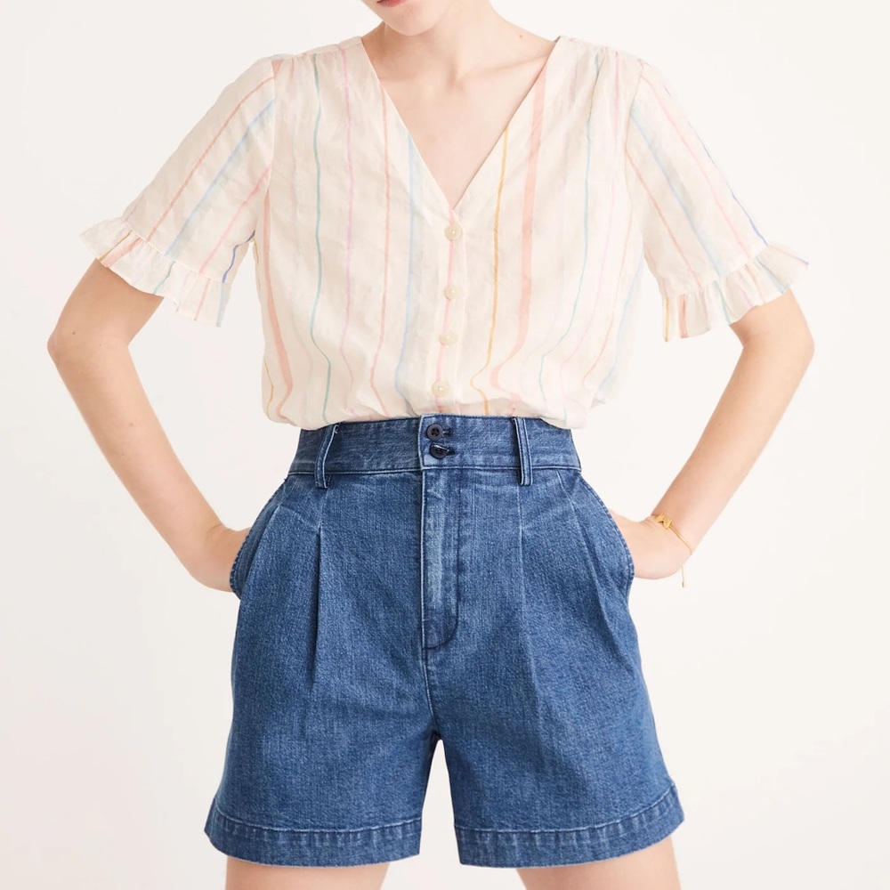 Denim Blue Women's Shorts